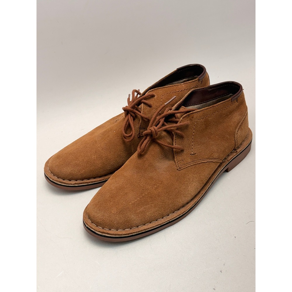 Desert Sun Mens Tan Brown Suede Leather Chukka Boots Size 9 M 06/2017
